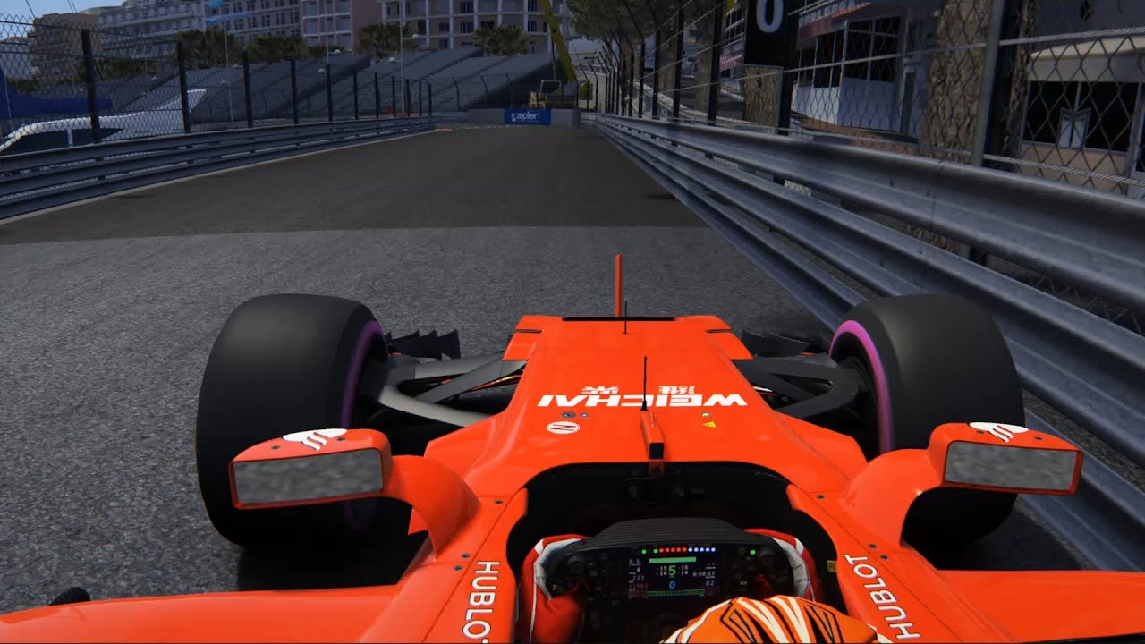 Assetto Corsa F1 2017 Raikkonen Onboard Pole Lap Monaco