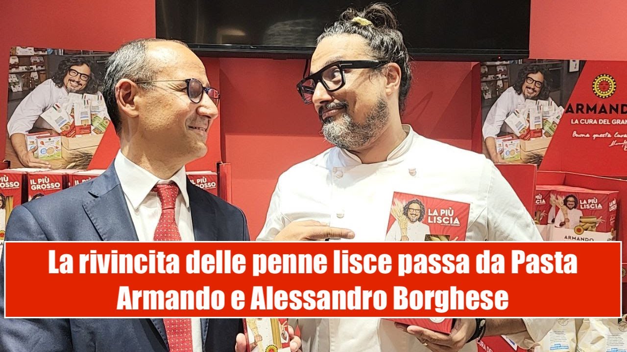 La rivincita delle penne lisce passa da Pasta Armando e Alessandro Borghese