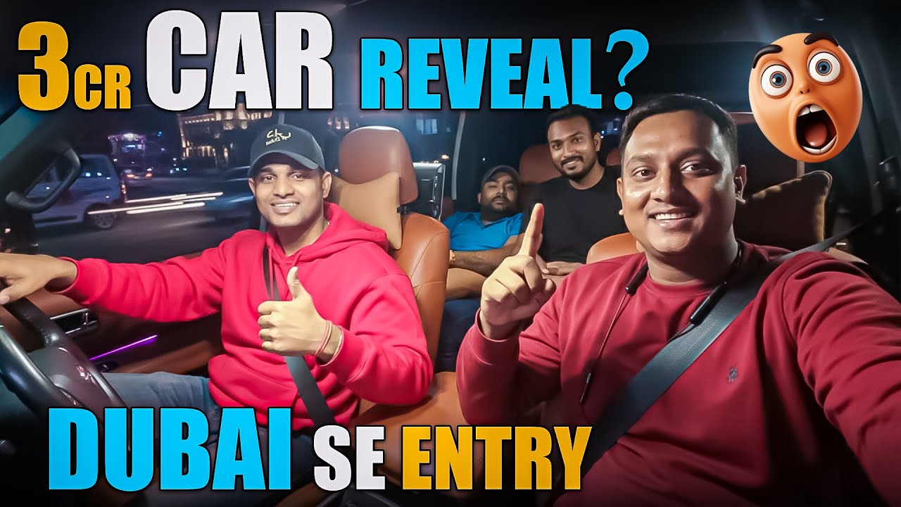 Dubai Se Mumbai Tak Ka Safar – Dost Ki Luxury Car | Nissan petrol | Bharat Ka Arjun Vlog