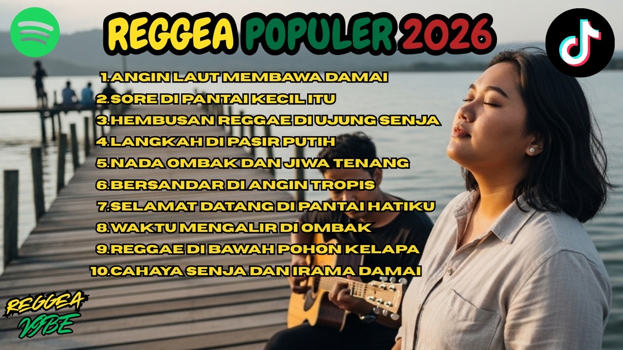FULL ALBUM REGGAE ROMANTIS 2026 - Lagu Cinta Paling Bikin Baper & Senyum Sendiri (HQ Audio)