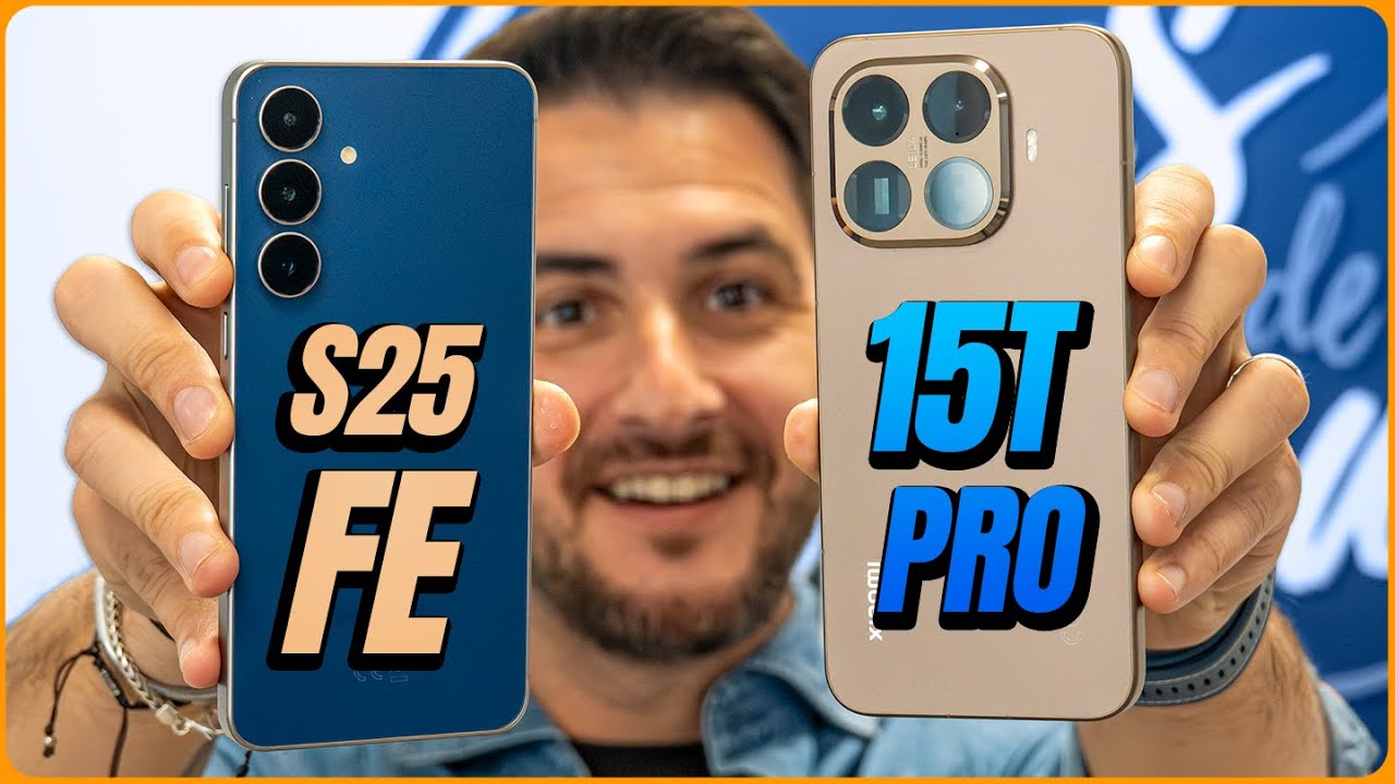 Galaxy S25 FE vs Xiaomi 15T Pro, NO hay COMPARACIÓN!