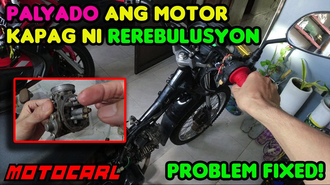 Paano ayusin ang Palyadong motor pag ginagasan namamatay