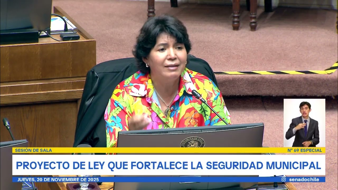 Provoste destaca acuerdo de Senado que incorpora test de drogas para alcaldes en seguridad municipal