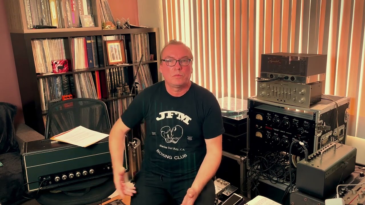 Обзор 1968 Sound City /HiwattPrototype 100WTube Guitar AmplifierHead.c Will James .