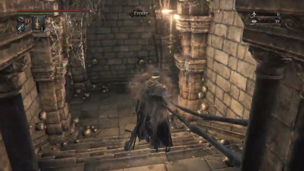 مكان حجر التطوير الاخير في بلودبورن Blood Rock location in Bloodborne