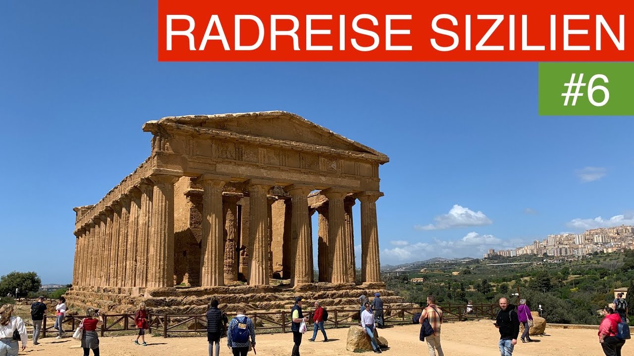 🇮🇹 Tal der Tempel in Agrigent | Radreise Sizilien | Tag 6