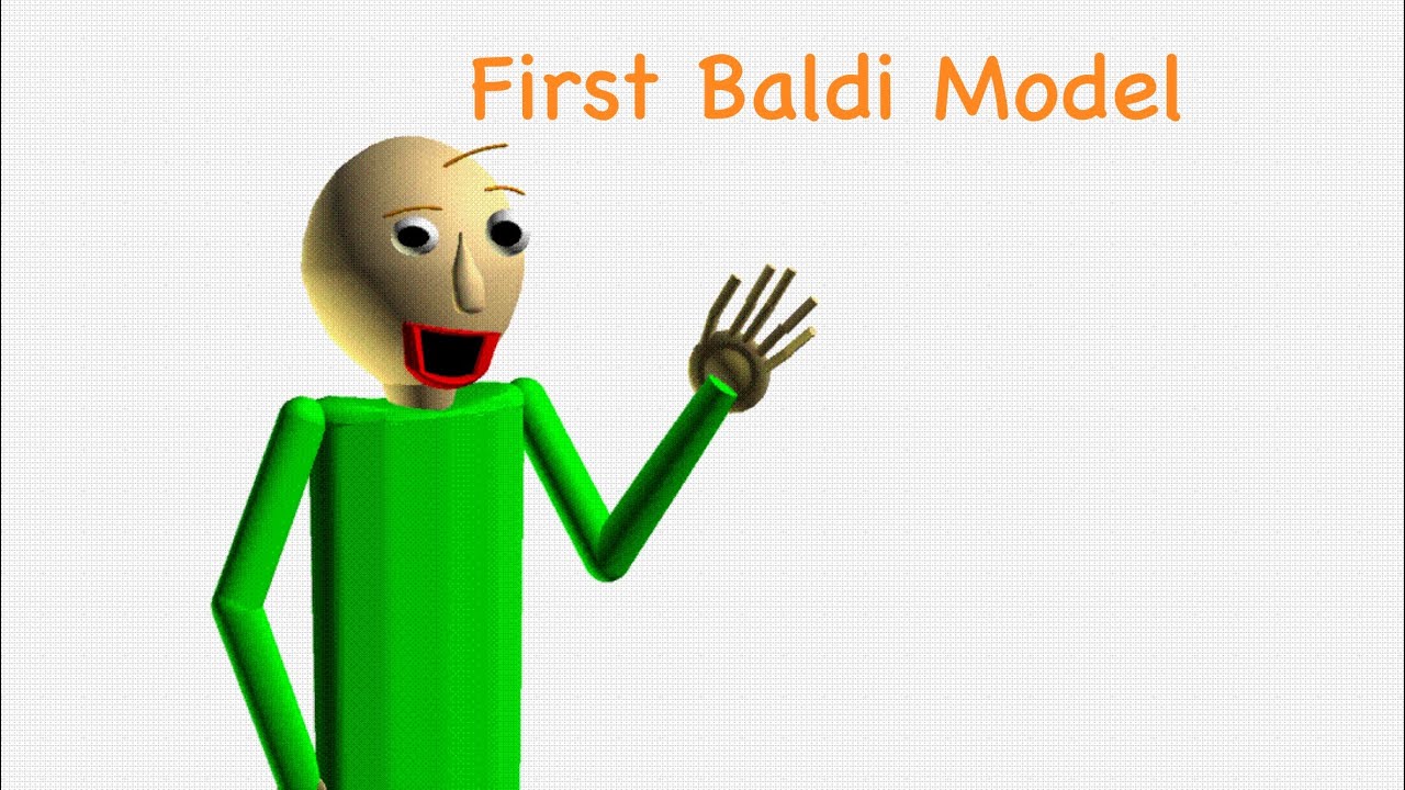 First Baldi Model (Link in decs)