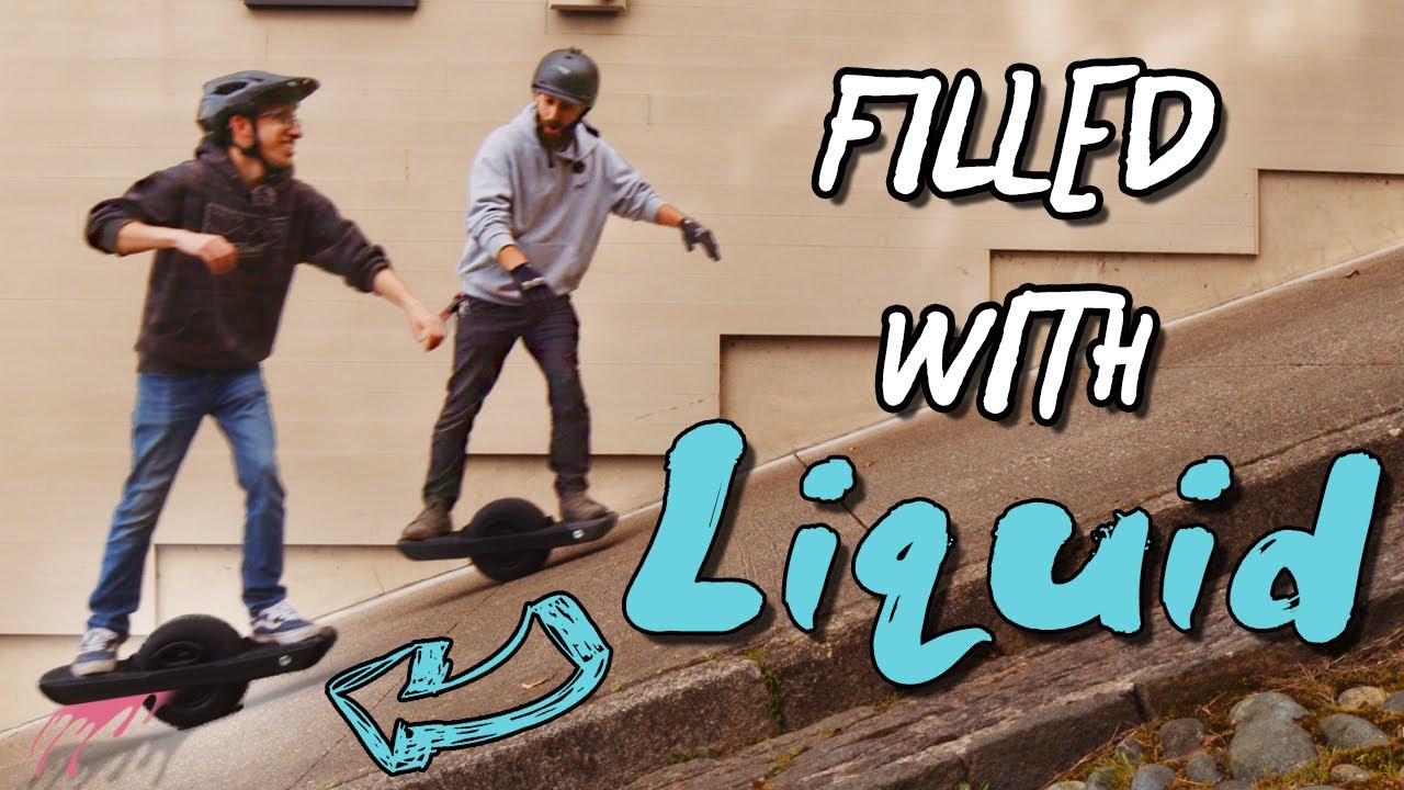 Testing a Liquid Onewheel on the STEEPEST Hills