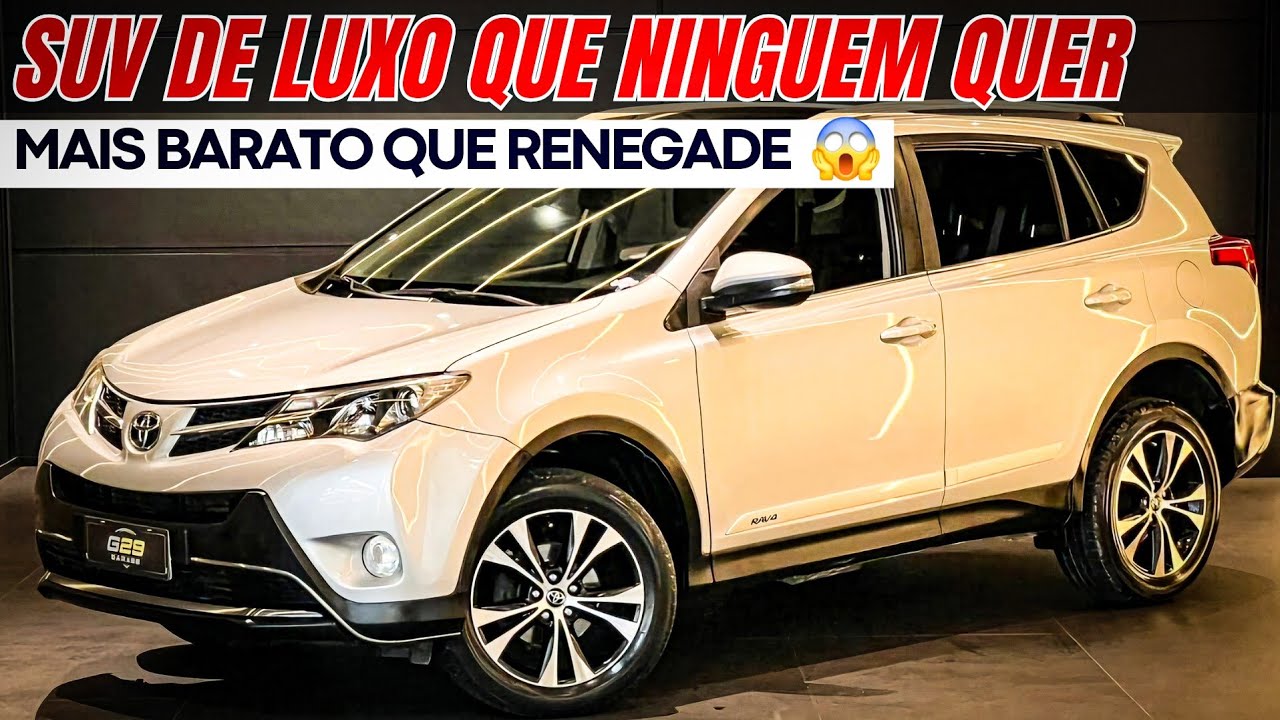 UM SUV DE LUXO COM PREÇO DE POPULAR que ninguém quer! 😱 Toyota RAV4: melhor que Corolla