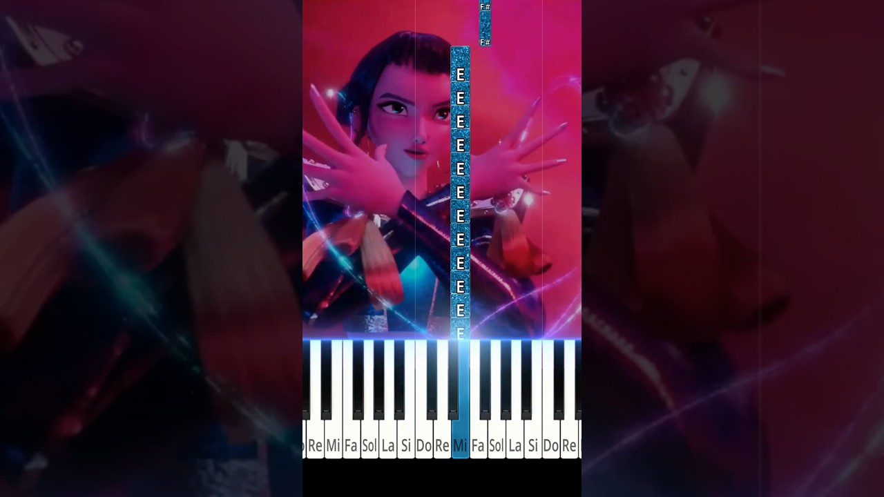 What It Sounds Like | KPop Demon Hunters | Easy Piano Tutorial 🎶
