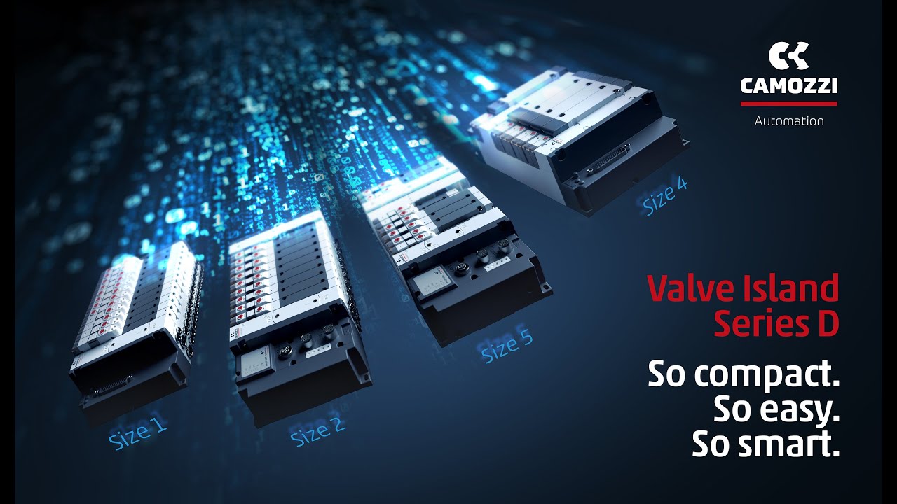 Valve Island with CoilVision® Technology | Series D (TECHNICAL VERSION)