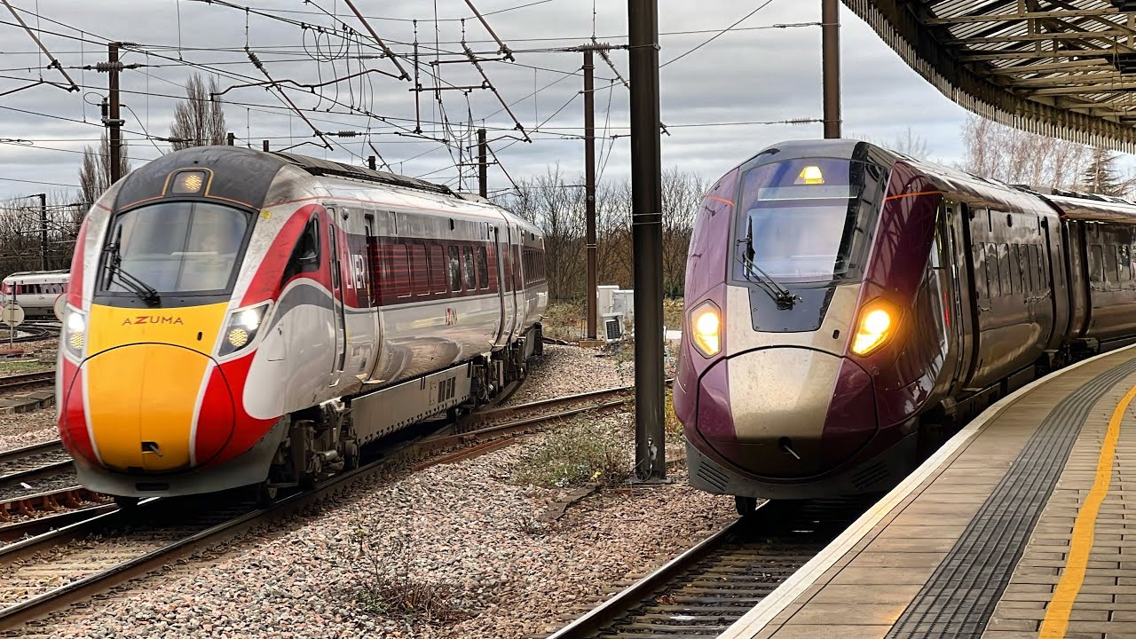 Brand New EMR Class 810 ‘Aurora’ at York - 10/12/2024