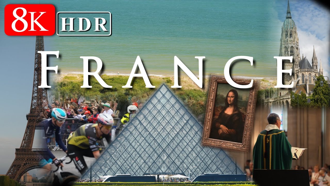 FRANCE in 8K - Travel Video