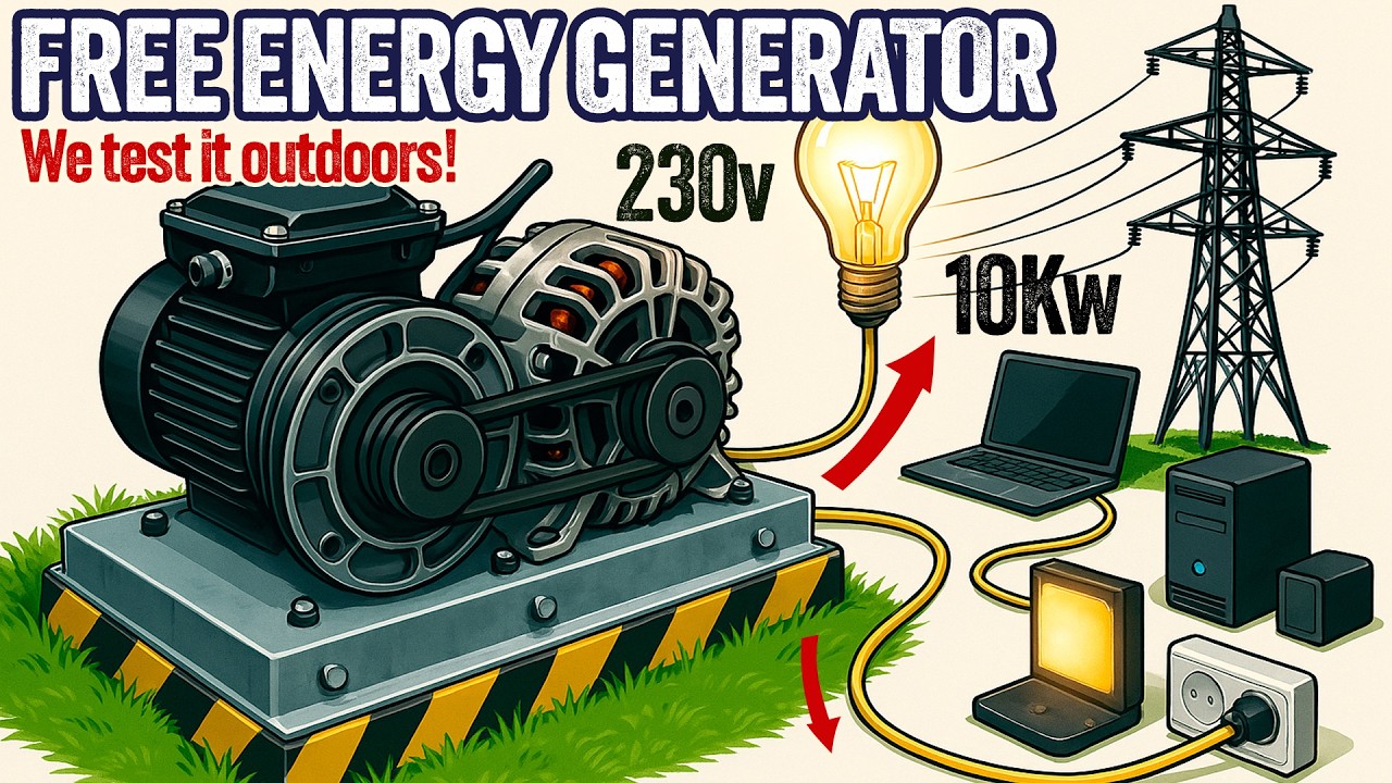 🚨 AMAZING! We tested the Liberty Engine 1.0 and it generates INFINITE ENERGY ⚡