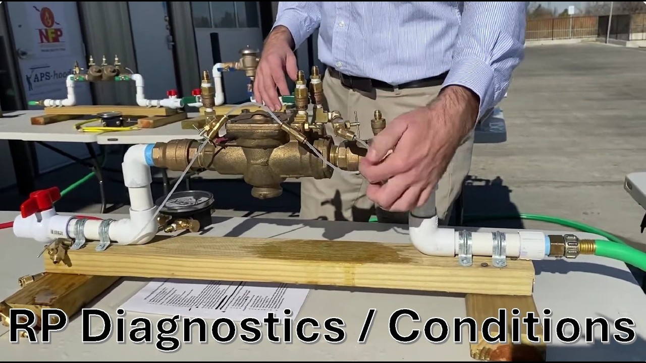RP Backflow Testing - USC 10th Edition Diagnostics that you will likely see on Exams