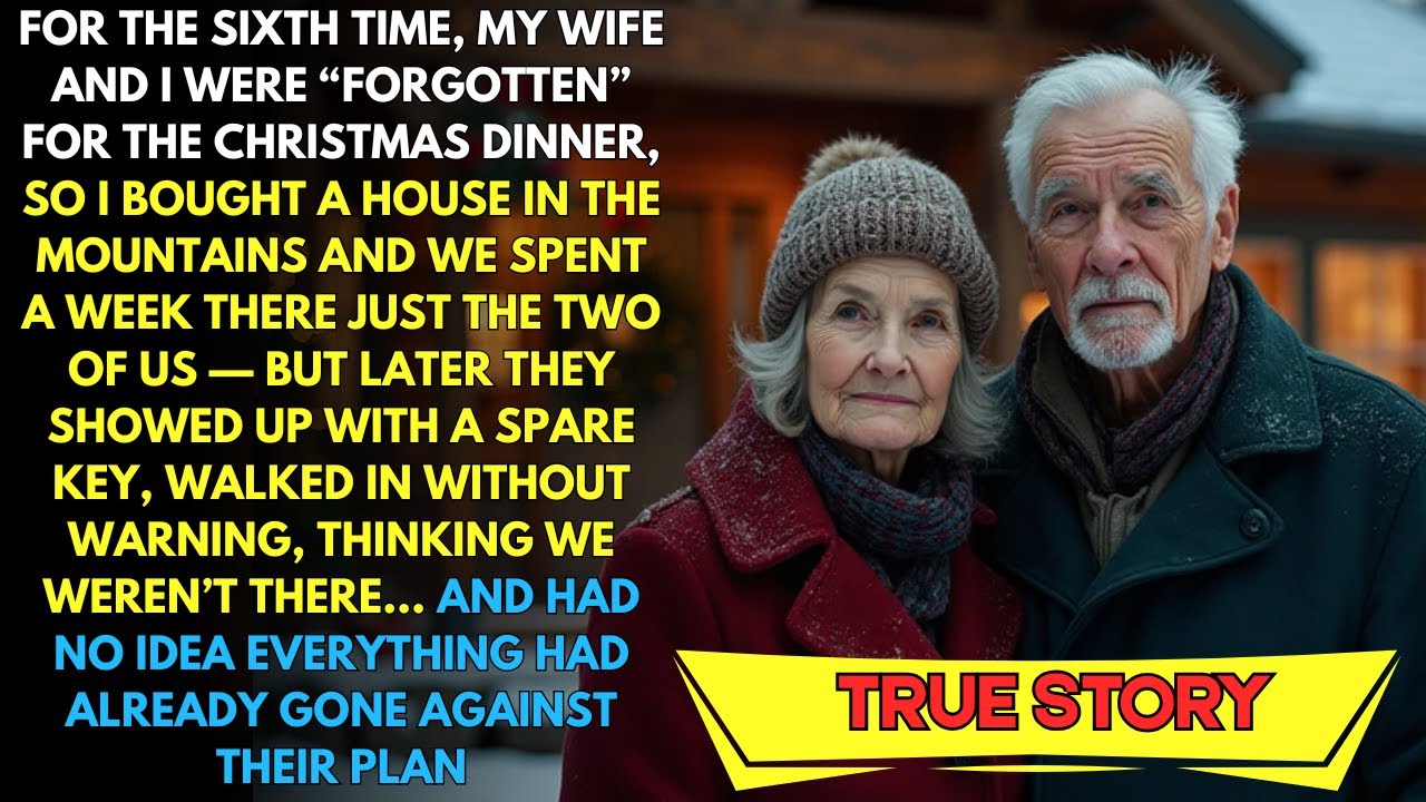 FOR THE SIXTH TIME, WE WERE FORGOTTEN FOR CHRISTMAS — BUT THEY STILL USED THE SPARE KEY