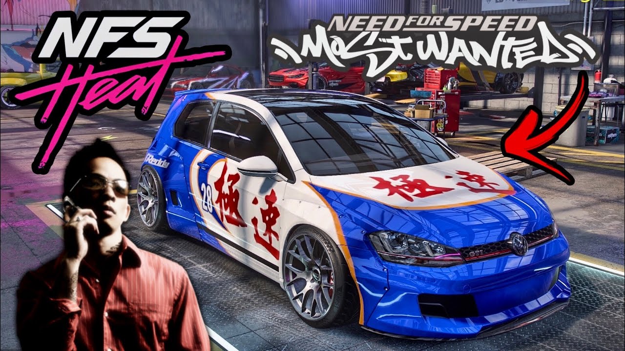 Need For Speed: Heat | Volkswagen Golf GTI - Blacklist #15 NFS MW - Tunagem