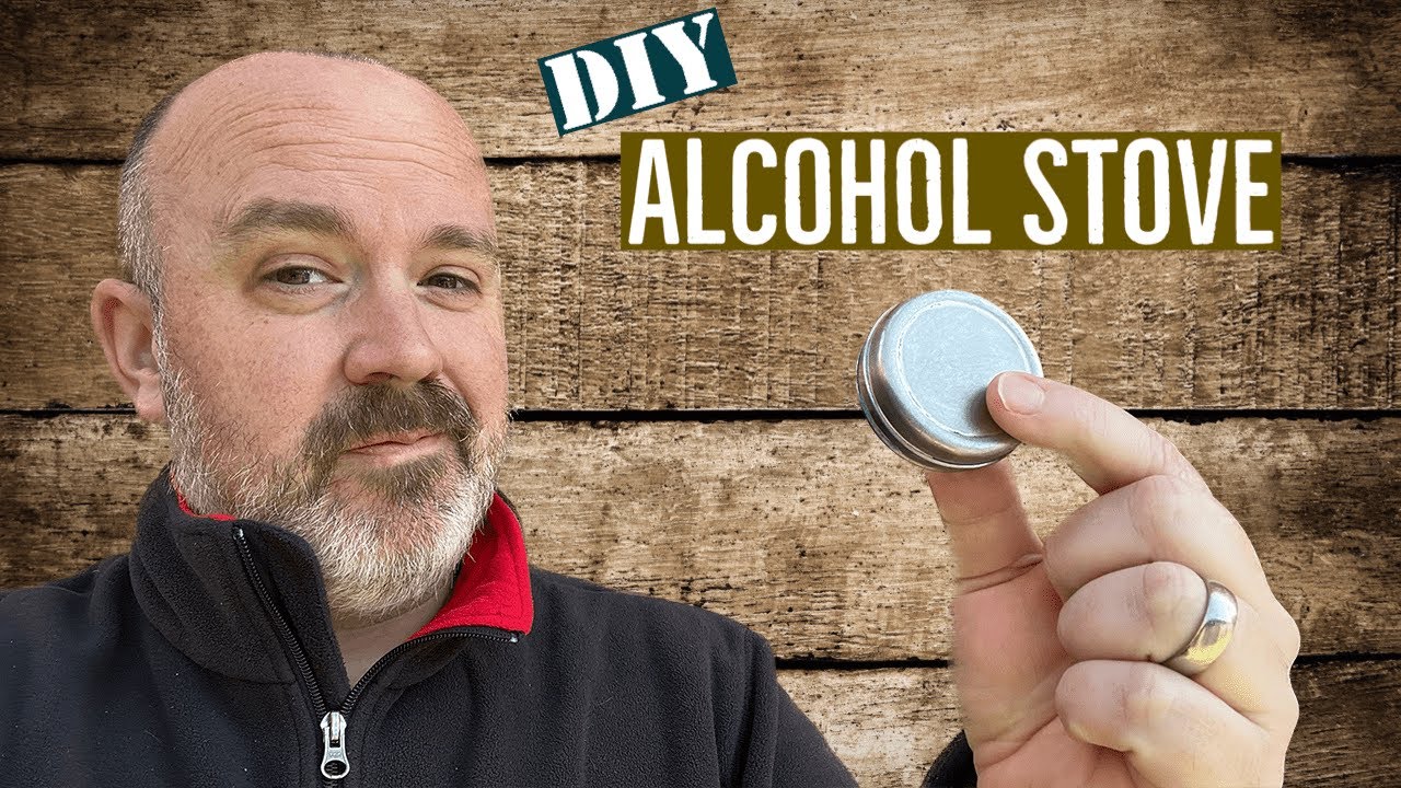 Create your own mini alcohol stove. Easy, step-by-step guide.