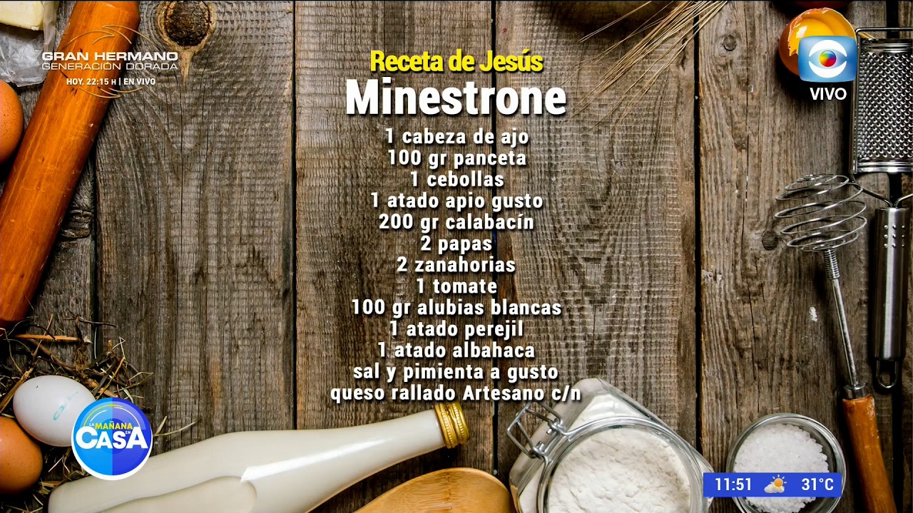 Cómo preparar un minestrone italiano clásico y sabroso