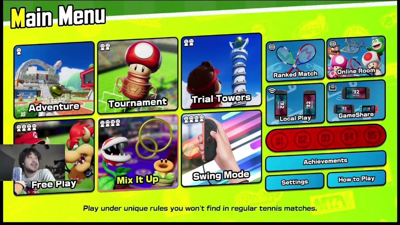 Mario Tennis Fever : Ever get a Fever from Tennis...like the 9th Edition? (Tournaments)