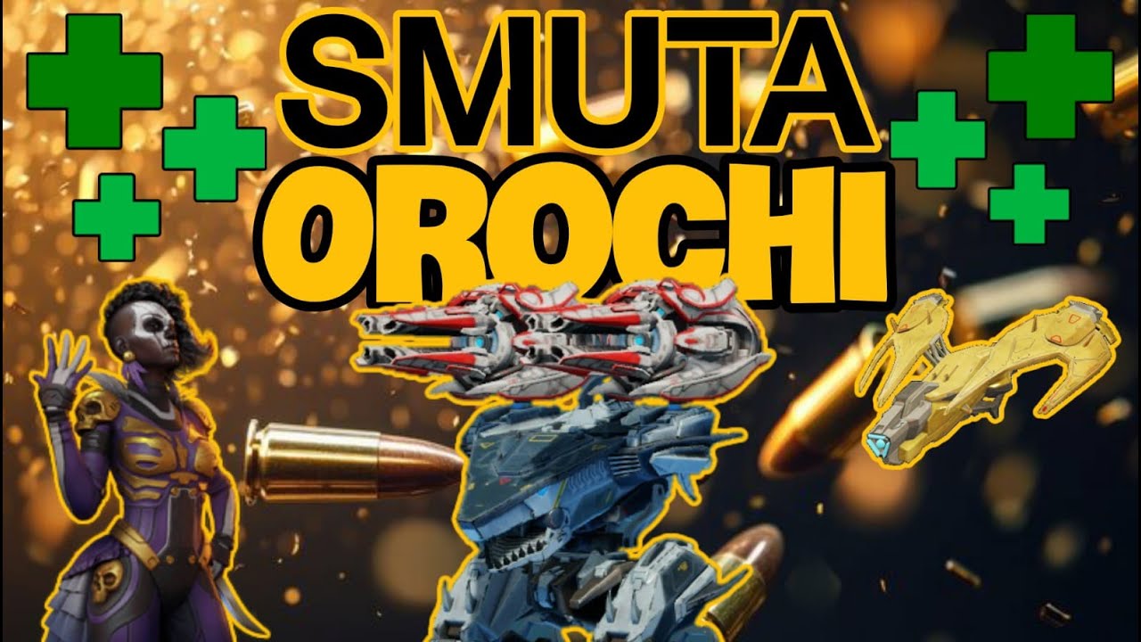 Smuta Orochi with Kestrel, Mute & Jump Unit | War Robots