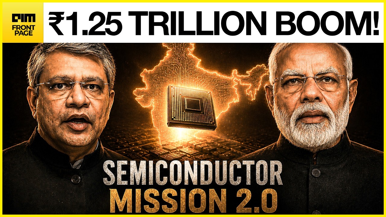BREAKING: India's ₹1.25 Lakh Crore Semiconductor Plan Targets China's Dominance