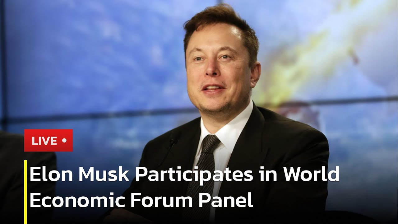 Elon Musk Joins Panel Discussion at WEF | AC1P