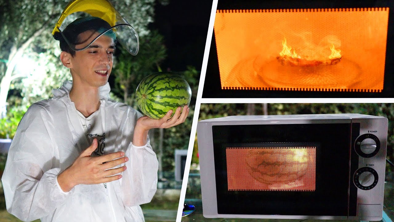 MİKRODALGA Fırına KARPUZ Attım! #ÇılgınDeney