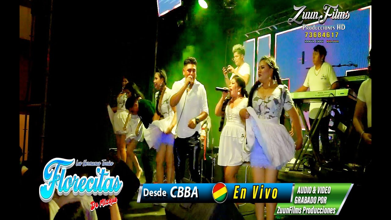 LAS FLORECITAS DE MIZQUE  En Vivo Primicia Tema; tukilla 2024