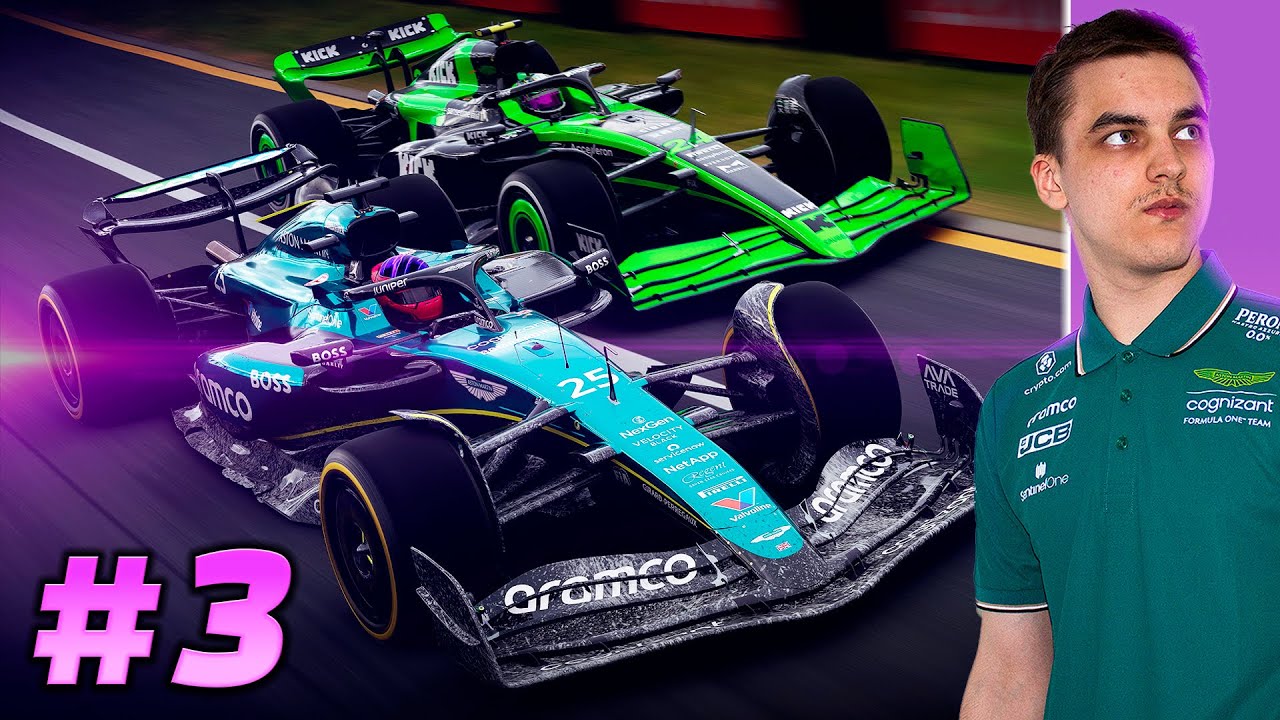 ALONSO YLLÄTTÄÄ KUNNES... 110 AI QUALIFYING + RACE! - F1 24 Career S1 #3