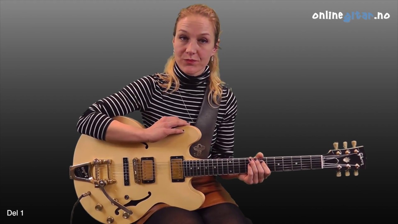 Hedvig Mollestad Thomassen lærer oss Gun & the E-kid på gitar