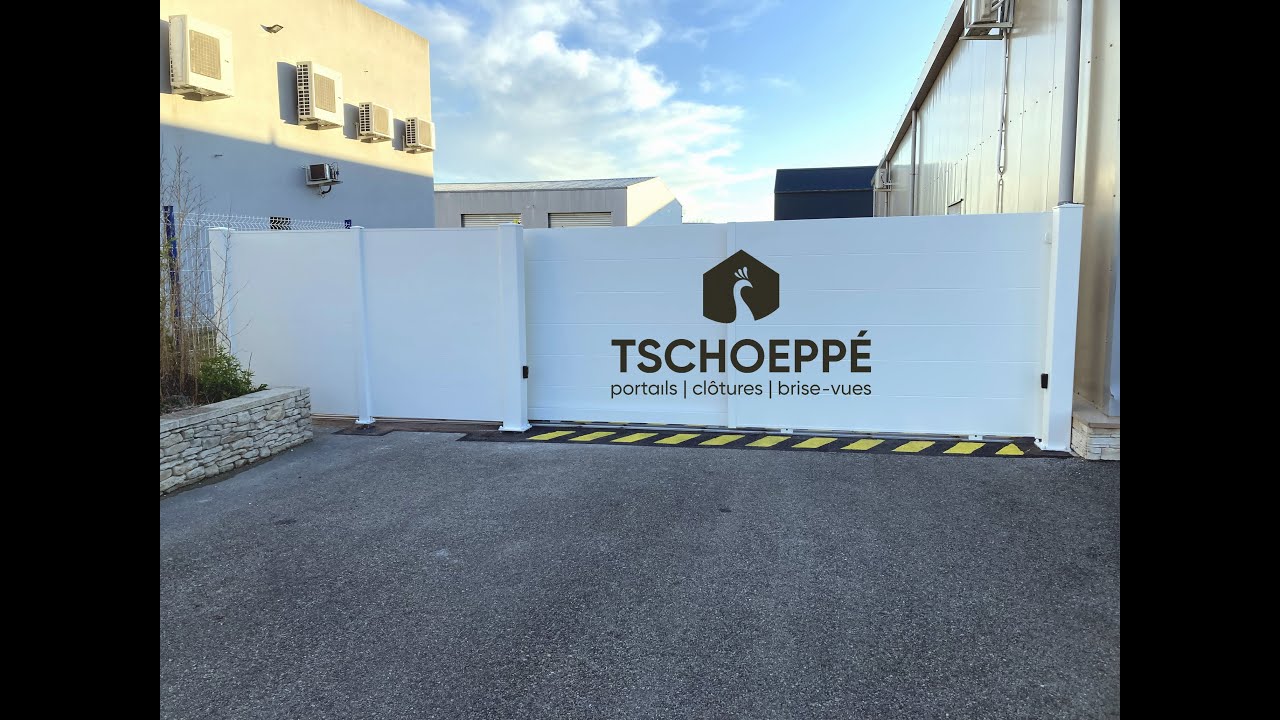 Portail Coulissant Télescopique TSCHOEPPE – opérateur Deimos BFT