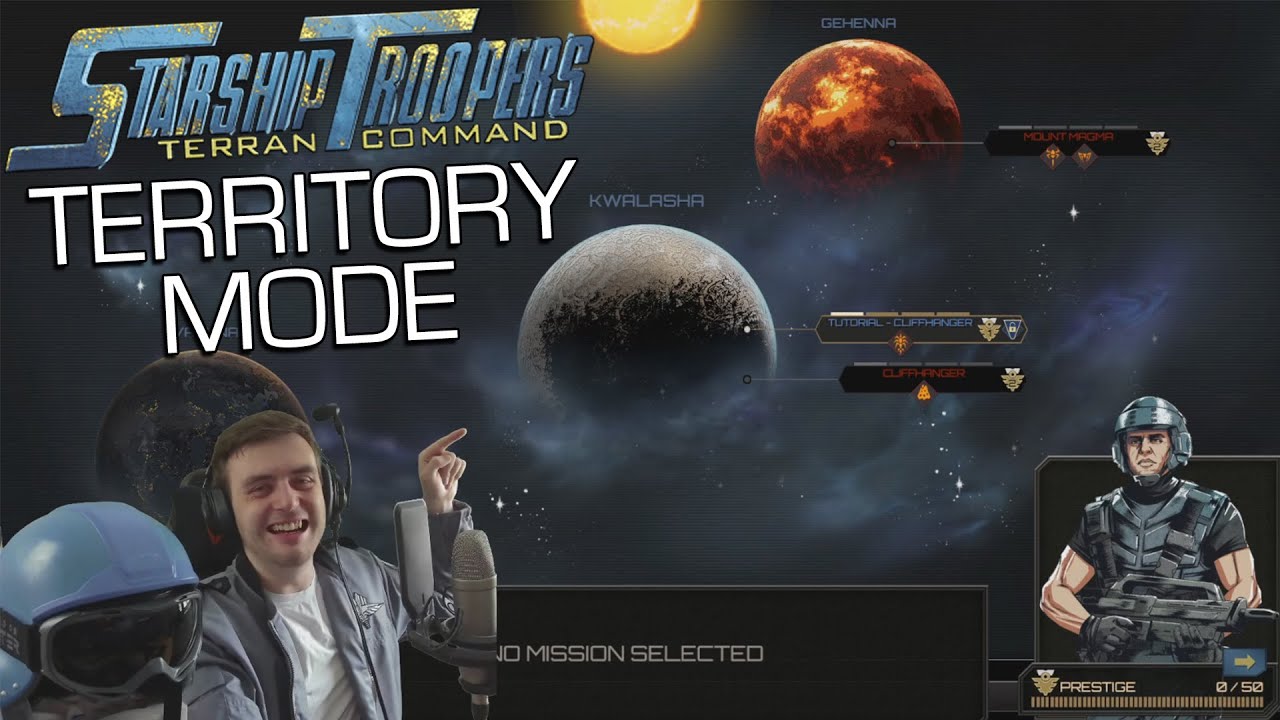 They put Dark Crusade in my Starship Troopers: Terran Command - Territory Mode
