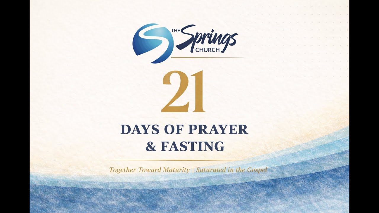 The Springs Church | December 28, 2025 | Looking Back to Look Forward.