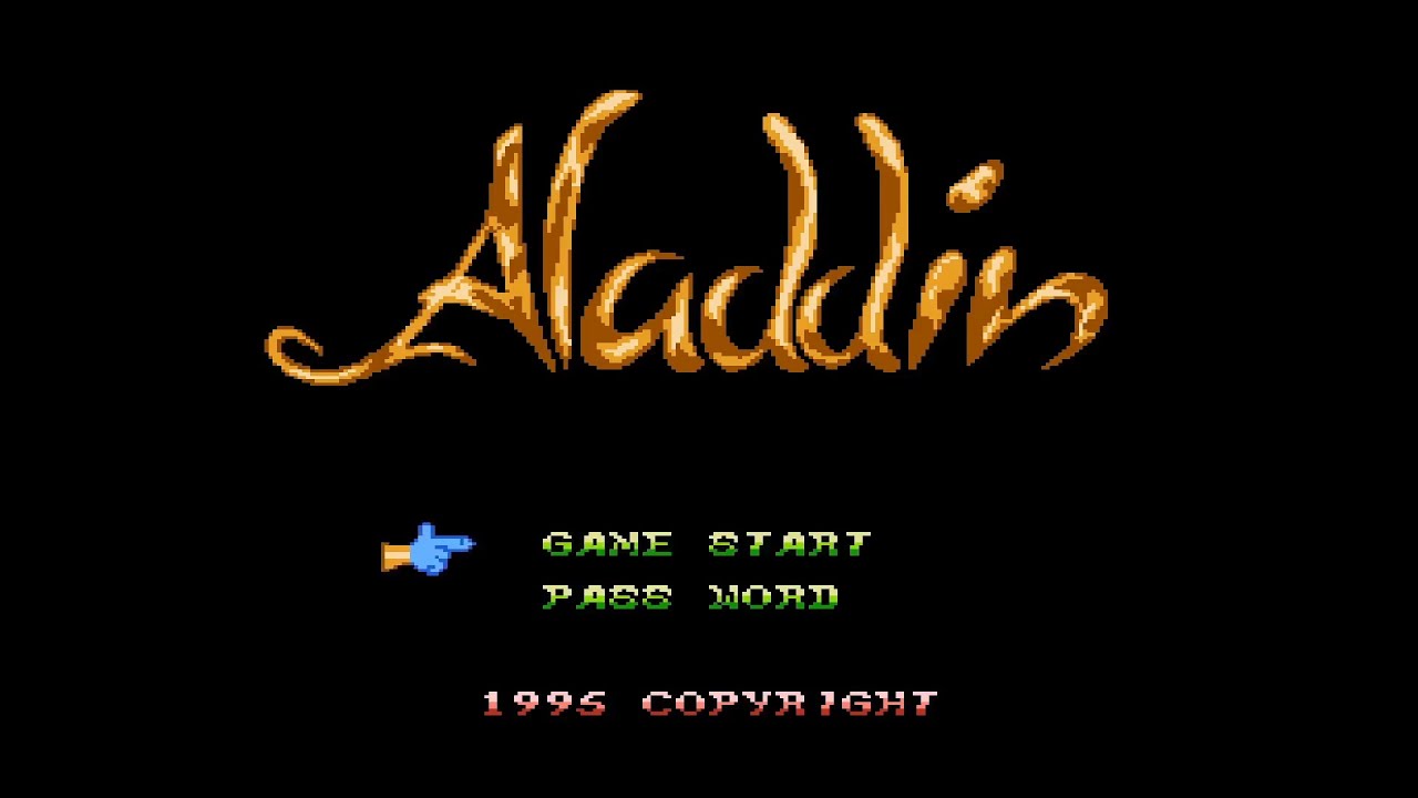 Аладдин деньди - полное прохождение / Aladdin (NES,FC) - Full Playthrough!