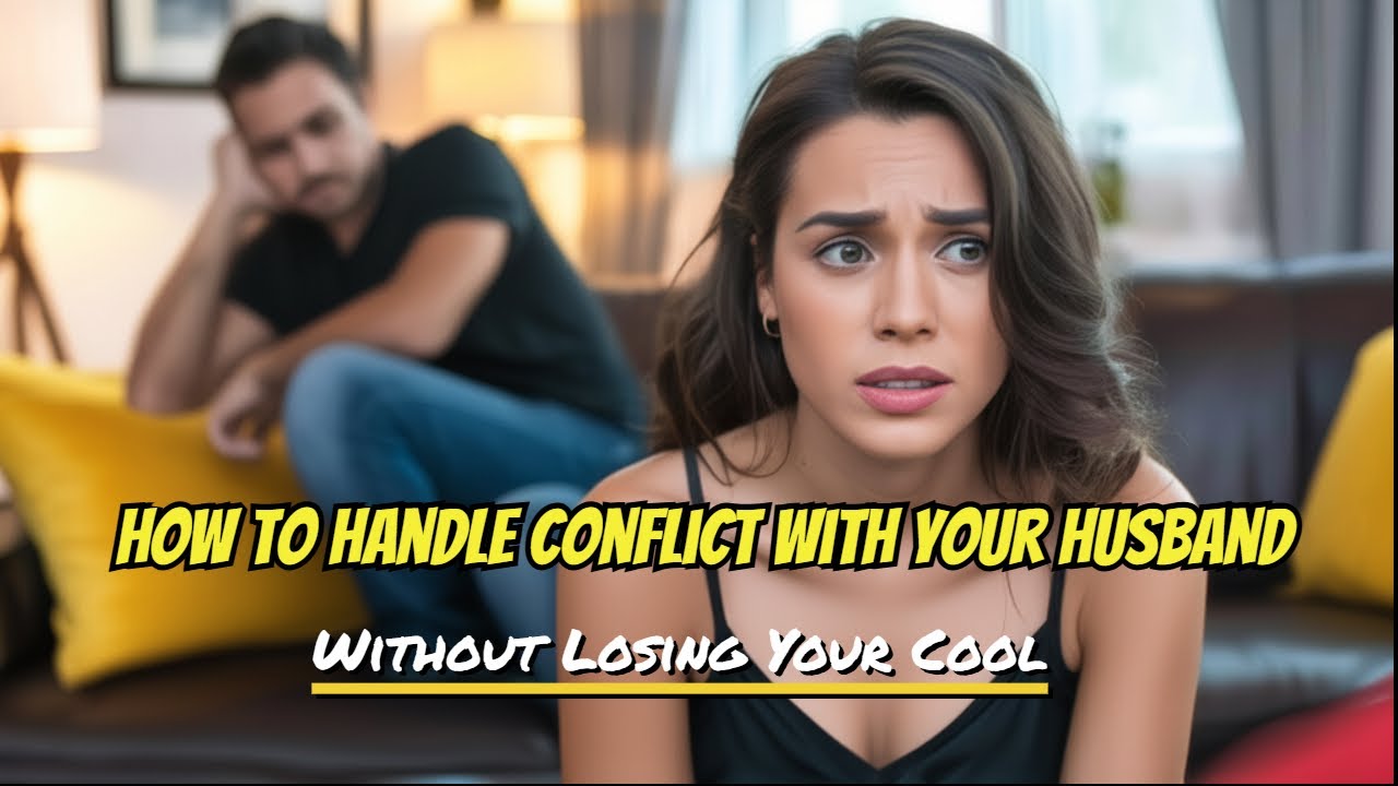 How to Handle Conflict With Your Husband Without Losing Your Cool