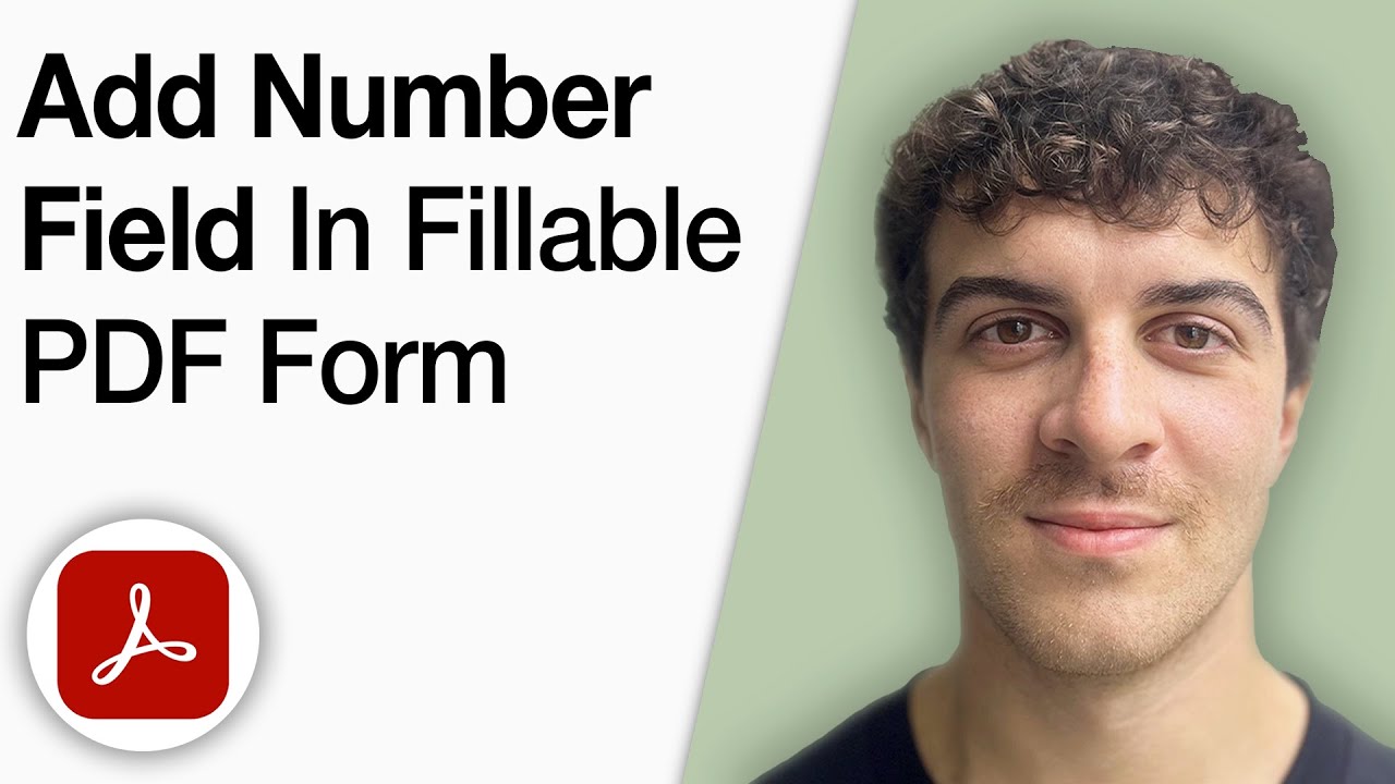 How to Add Number Field in Fillable PDF Form Using Adobe Acrobat Pro DC [2025 Full Guide]