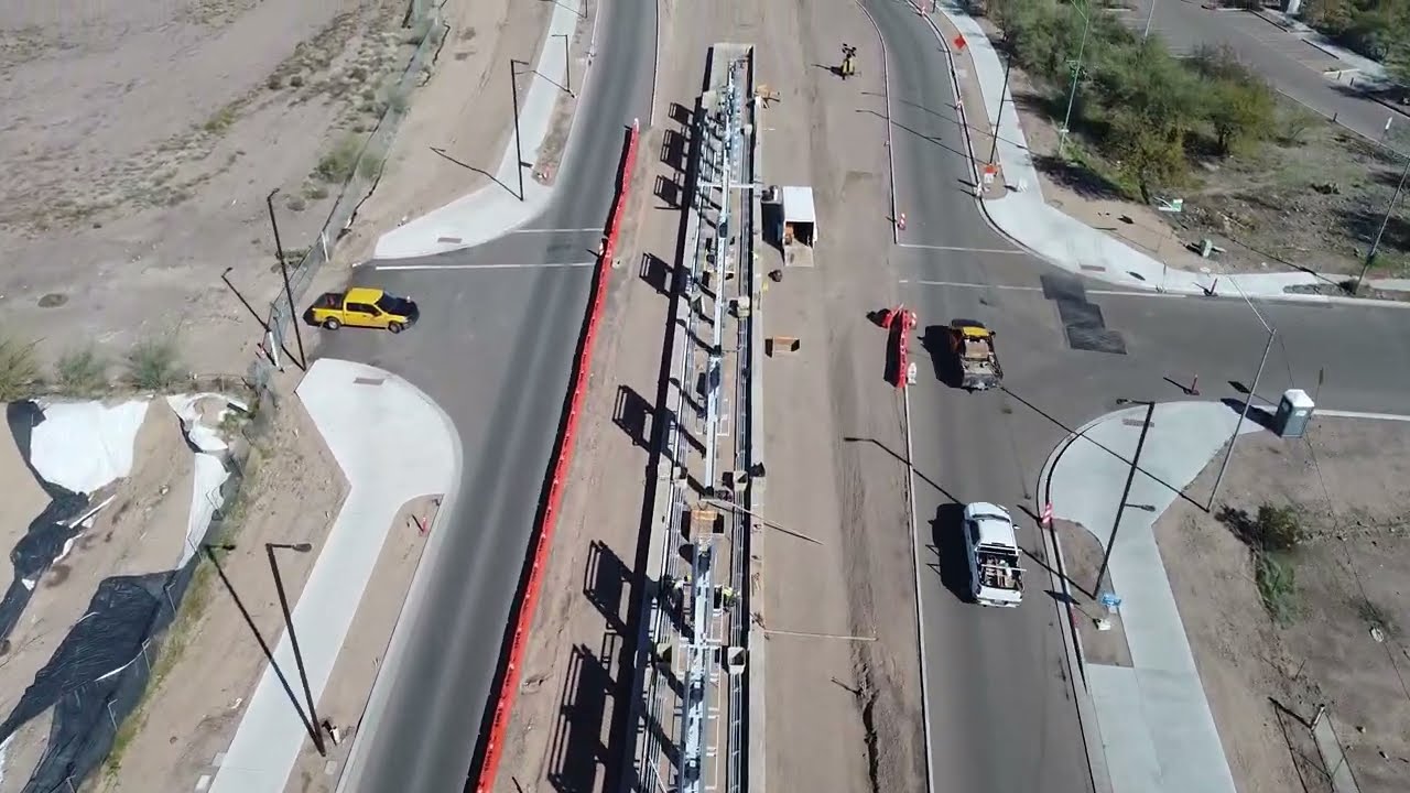 SCE Project Extension Drone Flyover for FTA Quarterly February 2024