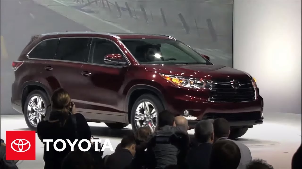 Toyota Reveals All-New 2014 Highlander at New York Auto Show | Toyota