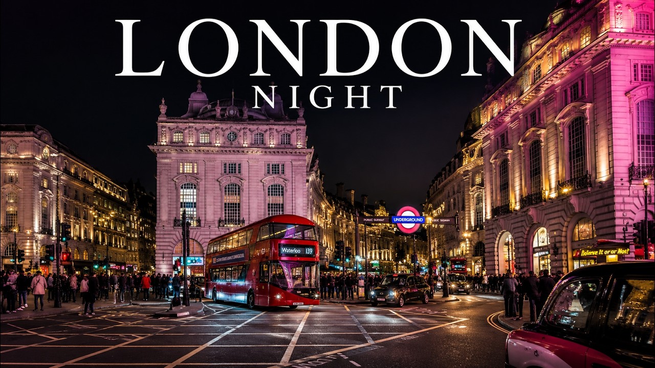Night Walk in London 🇬🇧 | Soho Streets to Piccadilly Circus | Real Evening City Walk 4K