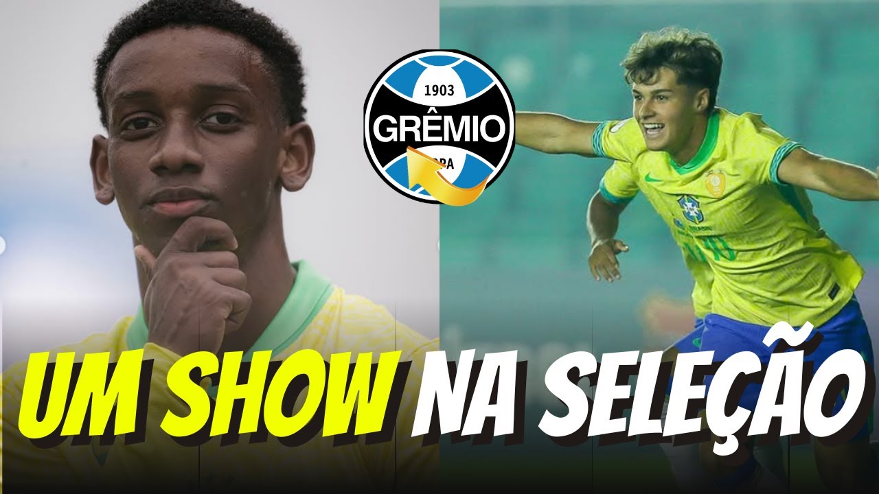 💥😍Jogaram MUITO! Veja os LANCES e GOLS de Mec e Tiaguinho na COPA DO MUNDO sub 17 com a SELEÇÃO!