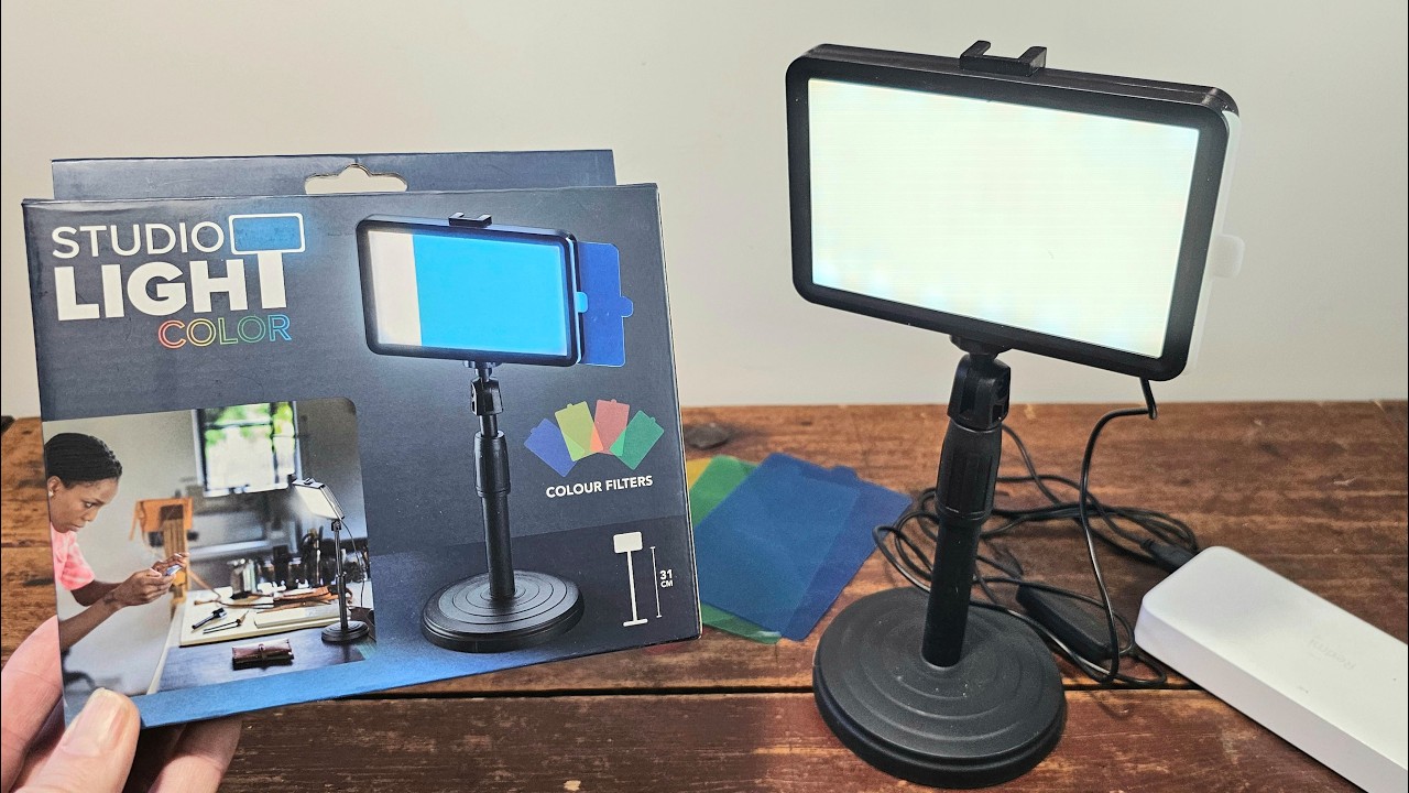 Cellularline Studio Light Color LED USB kuvausvalo