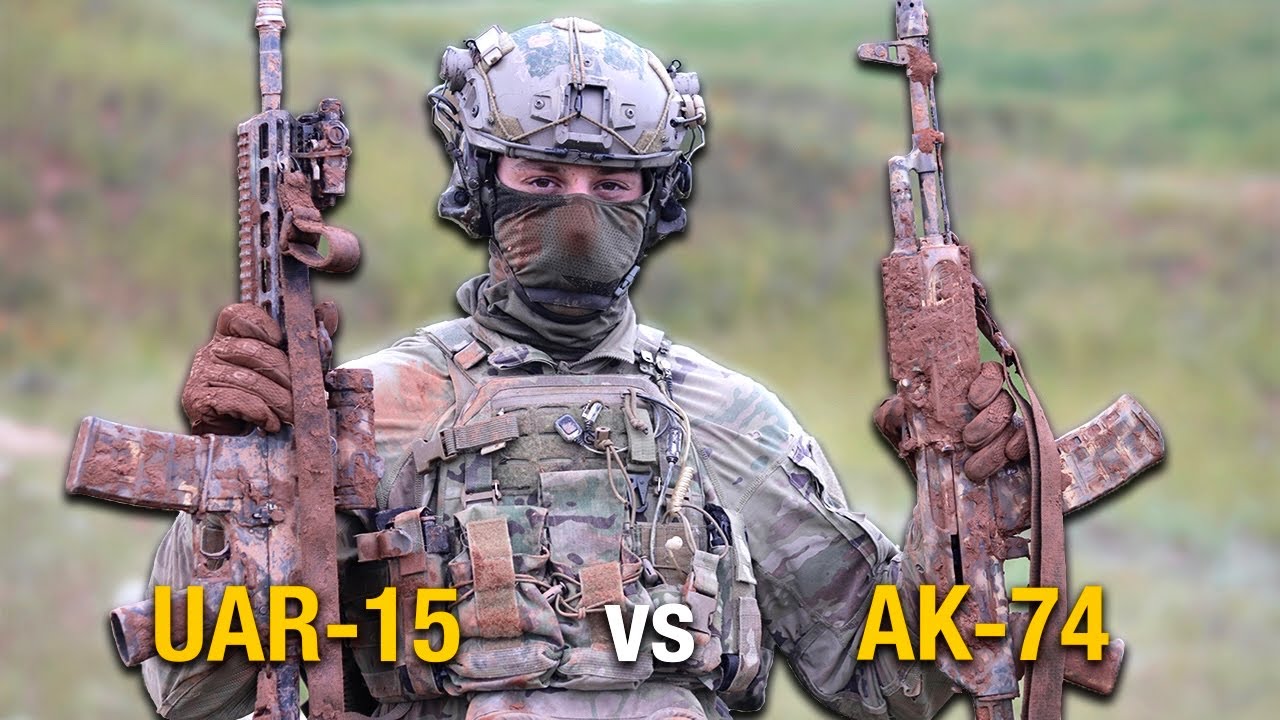 Випробовуємо AR-15 та АК-74 у БАГНЮЦІ