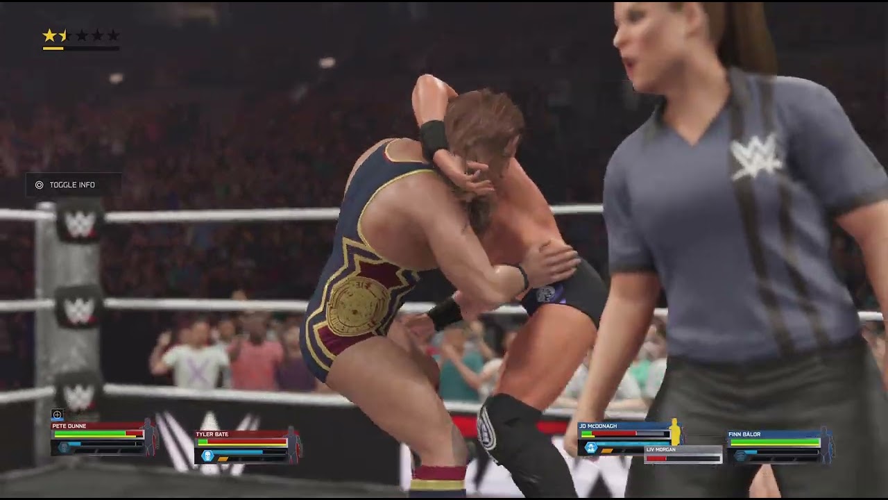 WWE 2K25 RAW Pete Dunne & Tyler Bate vs. Jd McDonagh & Finn Balor