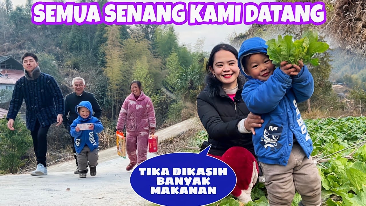 MENGUNJUNGI PARA SAUDARA MAMA MERTUAKU DI DESA TERPENCIL CHINA