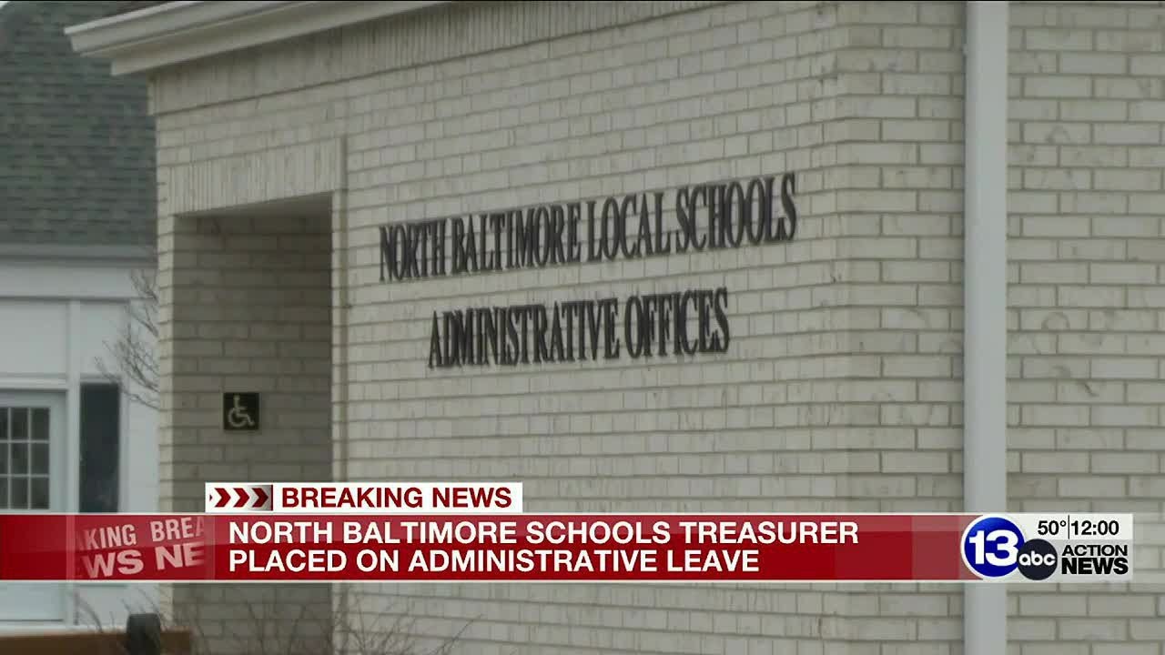 North Baltimore School treasurer on leave pending investigation in financial irregularities
