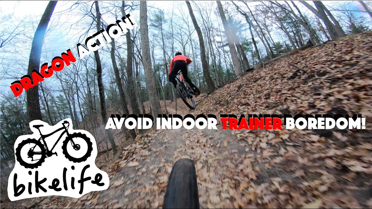 3 Hour Endurance Mountain Bike Ride - Ride Around The Dragon - Indoor Endurance Training Video
