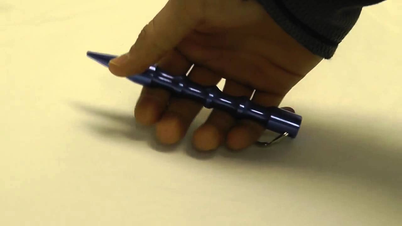Ribbed Grip Kubotan Keychain - KarateMart.com