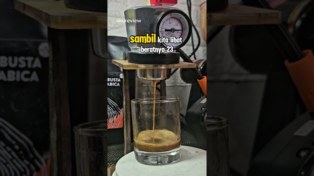Membuat espresso dengan Mokapot modifikasi dari mokopi.id hasilnya gimana?
