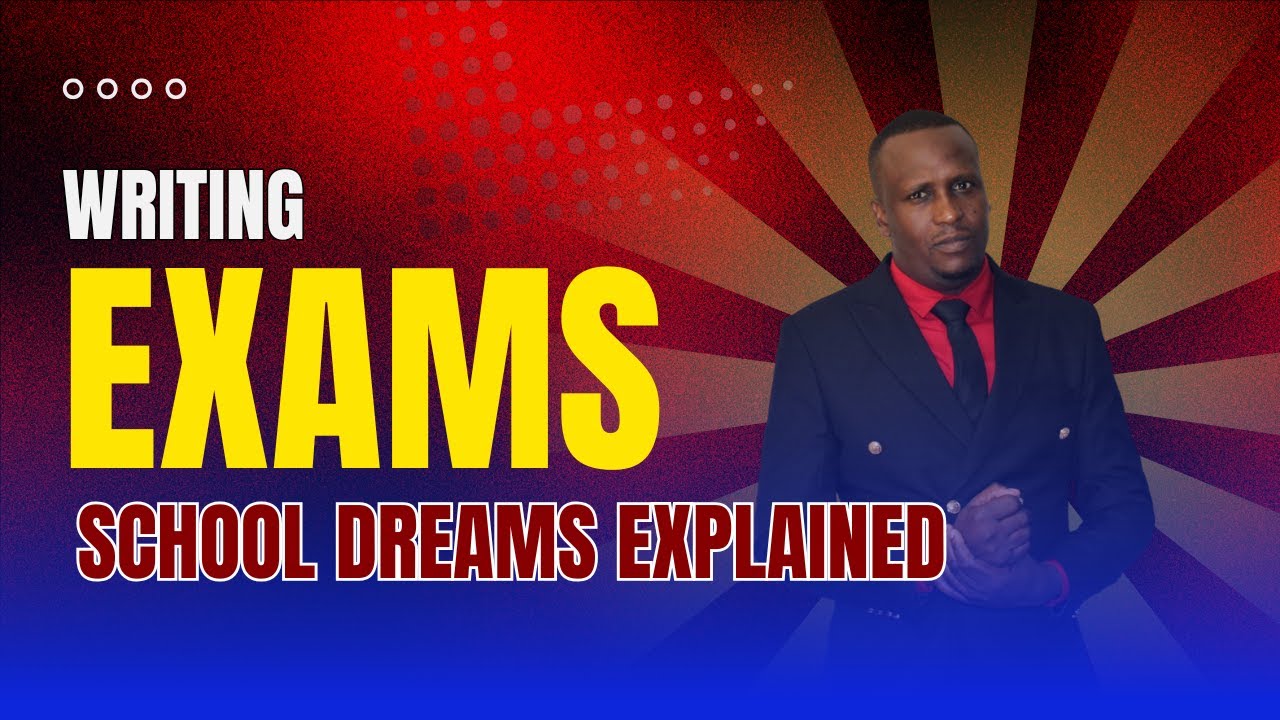 School Dreams Writing Exams In Dreams Prayer and Teaching